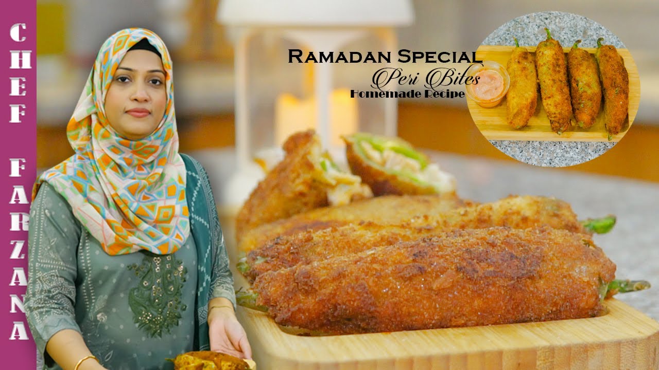 Homemade peri bites with Chef Farzana I Easy Ramadan Snack I Ramadan Special 2025