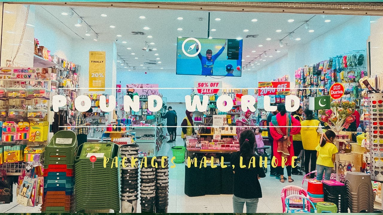 Cheapest store in Lahore | Pound World | Everything in one pound | simplysehrish