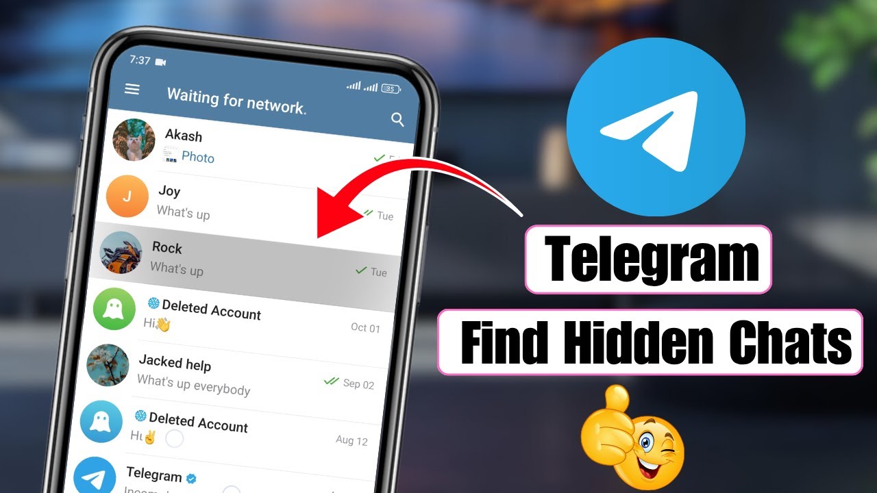 Как найти скрытые чаты в Telegram | Раскрытие секретных чатов в Telegram 2025