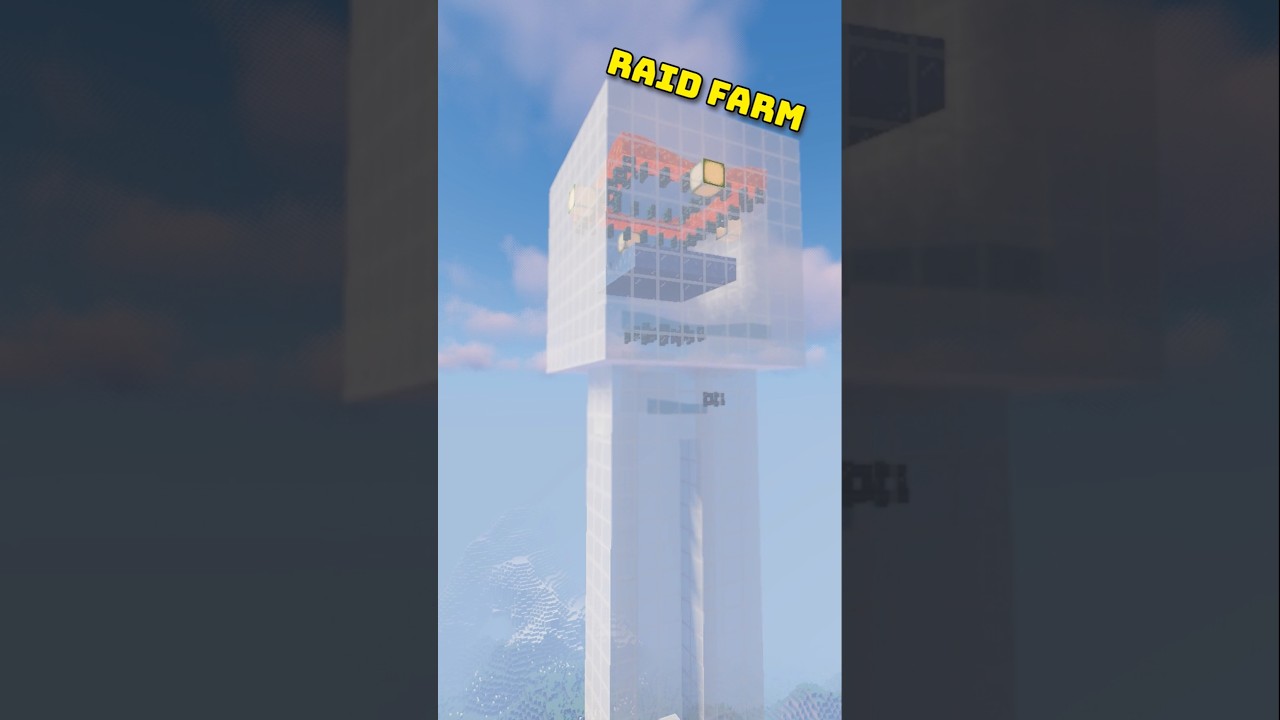 Best Raid Farm For Pocket Edition 1.21 Minecraft!!