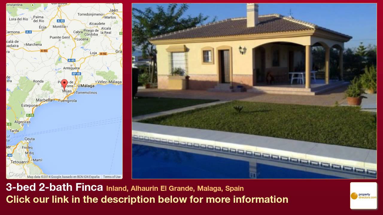 3-bed 2-bath Finca to Rent in Inland, Alhaurin El Grande, Malaga, Spain