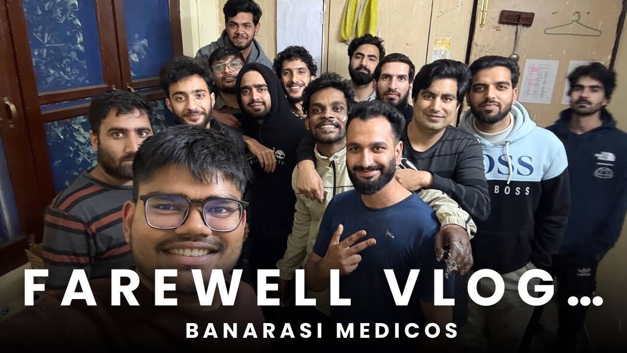 Emotional & Funny Farewell of Ortho PG Sir 😢😂 | Medical College Vlog