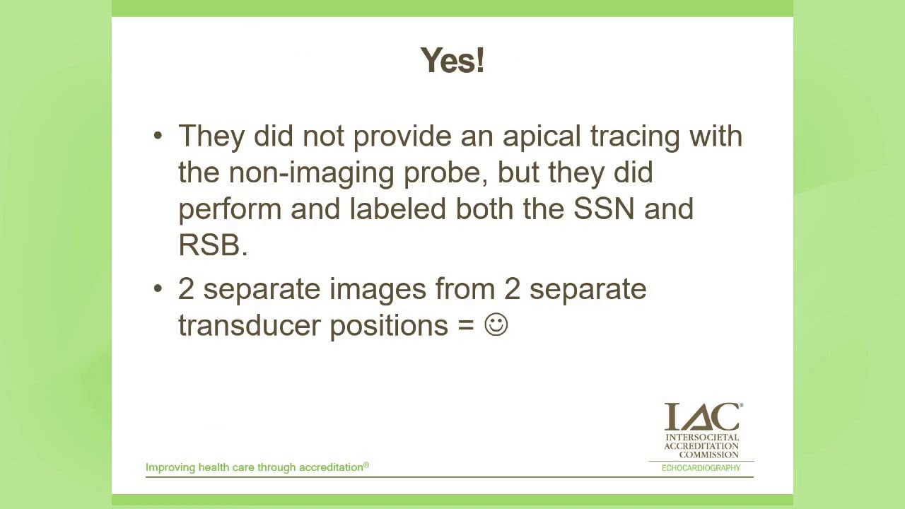 Navigating the IAC QI Tool: Collect, Measure, Improve (Echocardiography)
