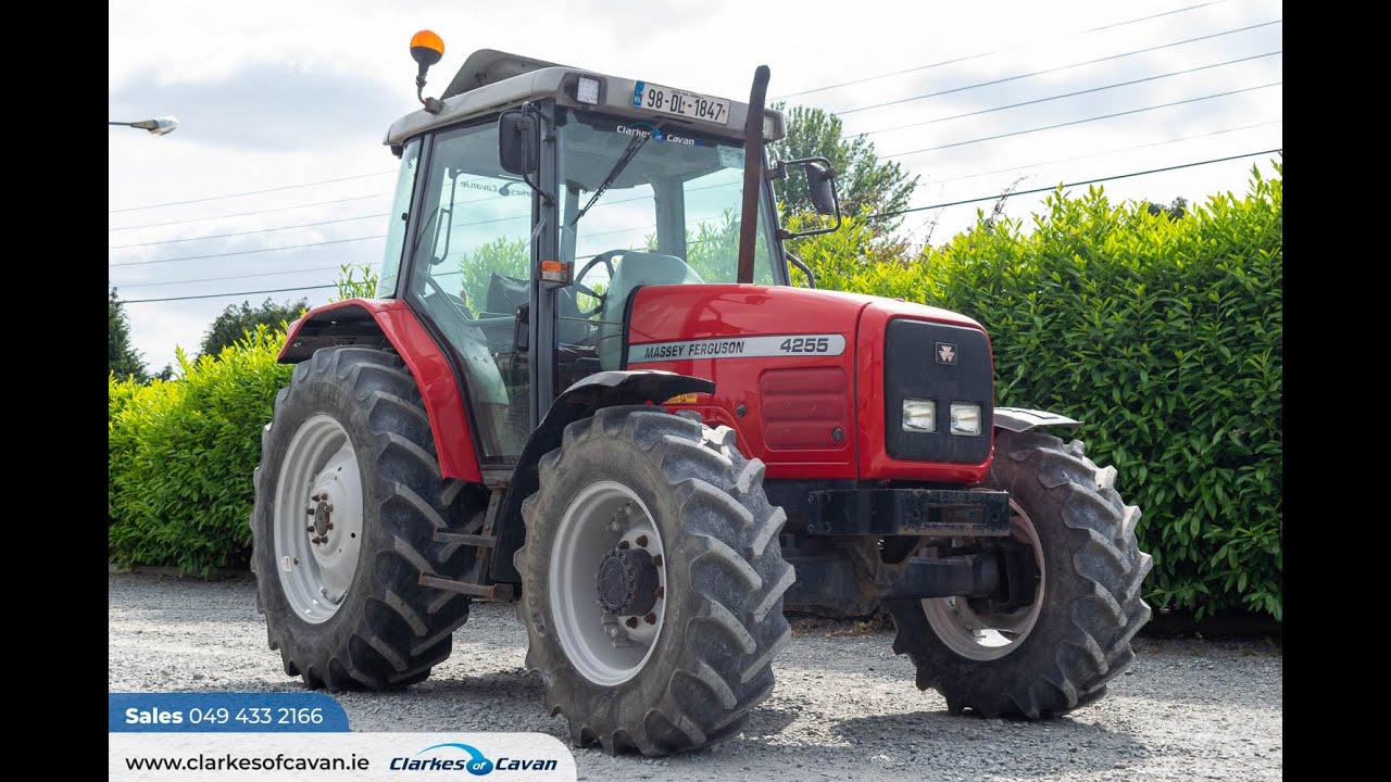 1998 Massey Ferguson 4255 Walkaround