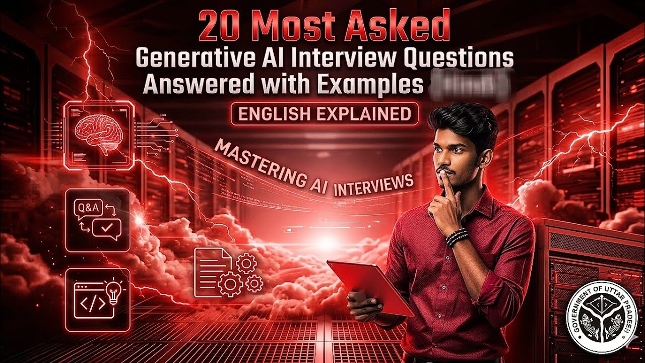 20 Most Asked Generative Al Interview Questions Answered with Examples (english)
