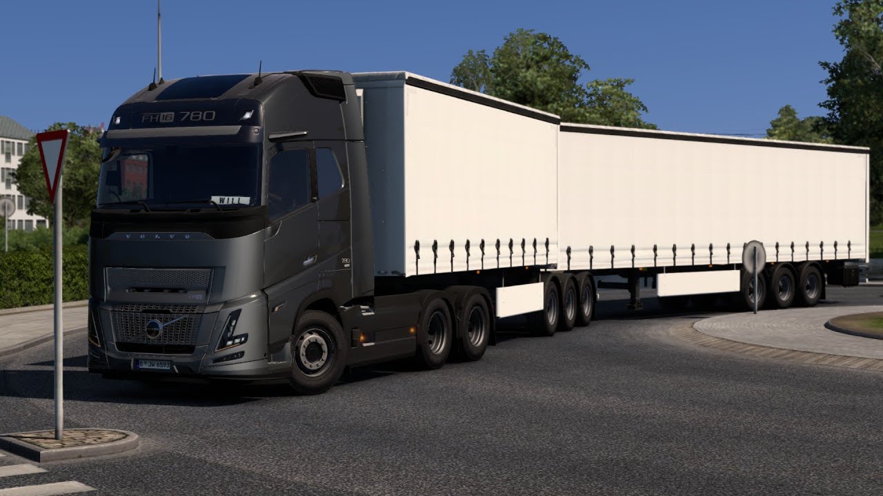 NEW Volvo FH 6 Aero 780 XL | Hamburg (DE) - Esbjerg (DK) | Euro Truck Simulator 2
