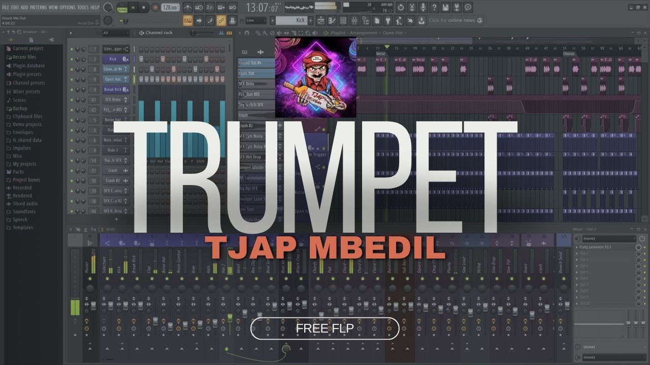 DJ TROMPET FLP || TJAP MORGAN TJAP MBEDIL NANDA AUDIO