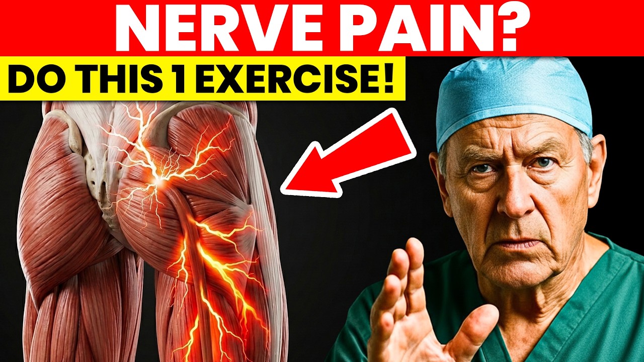 Surgeon WARNS: Sciatic Nerve Pain Gets WORSE After 60! — Do THIS 1 Exercise! | Senior Health Tips