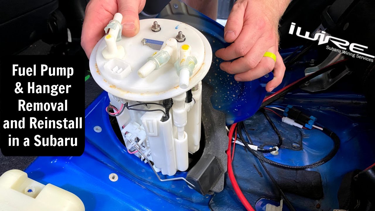 Fuel Pump Hanger Removal and Reinstall in a Subaru