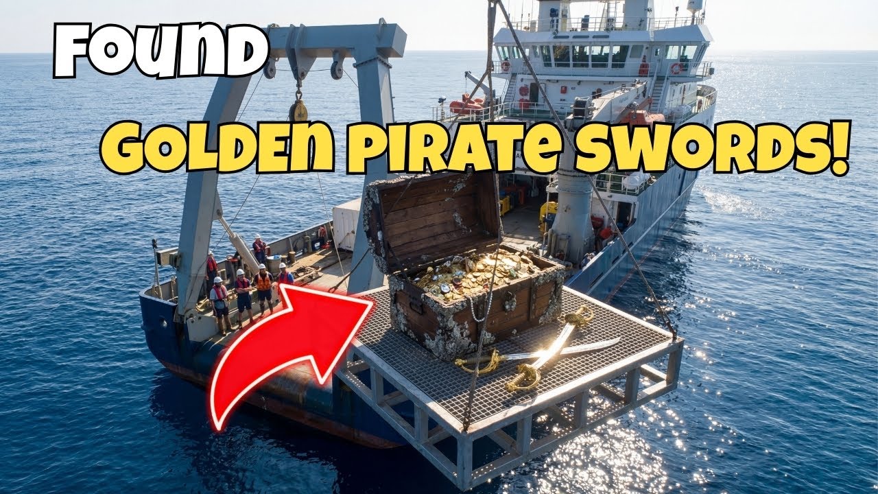 From the Ocean Floor | Gold Chest and Pirate Swords!