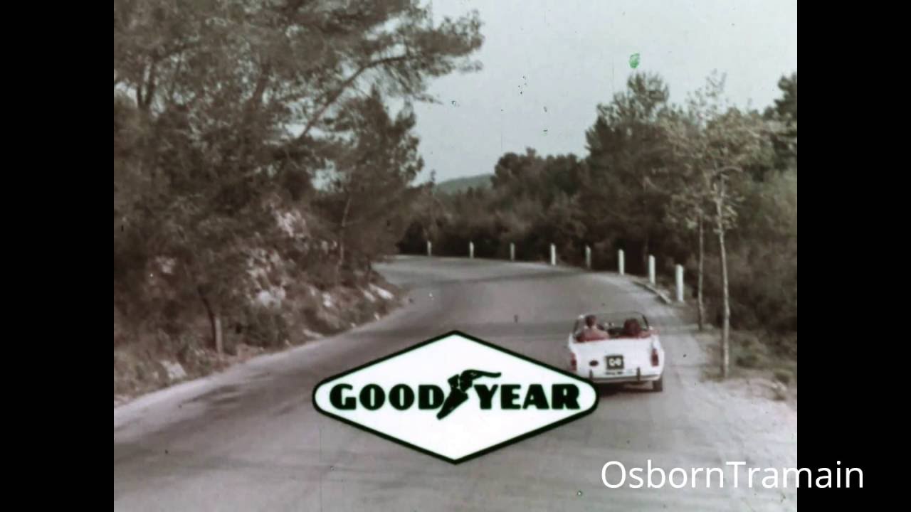 1964 Goodyear Tire Commercial - Features Alfa Romeo & Triumph