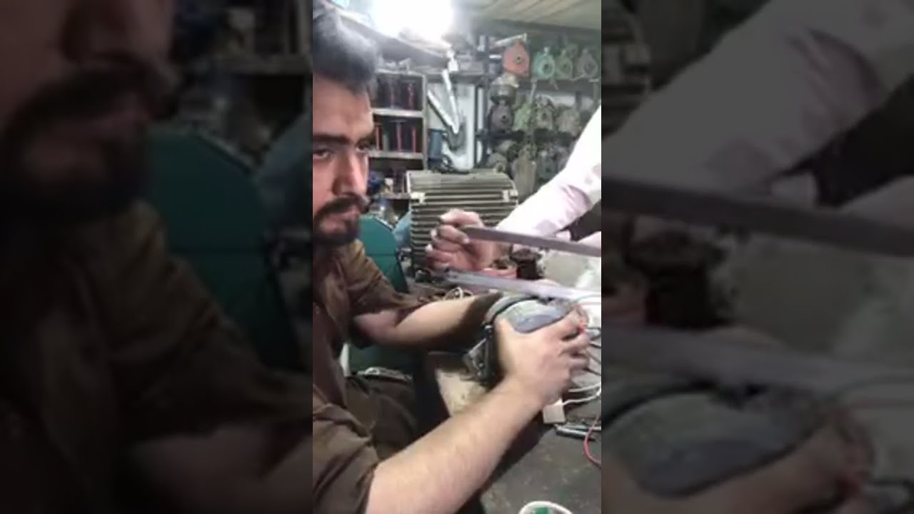 Stuck motor opening method