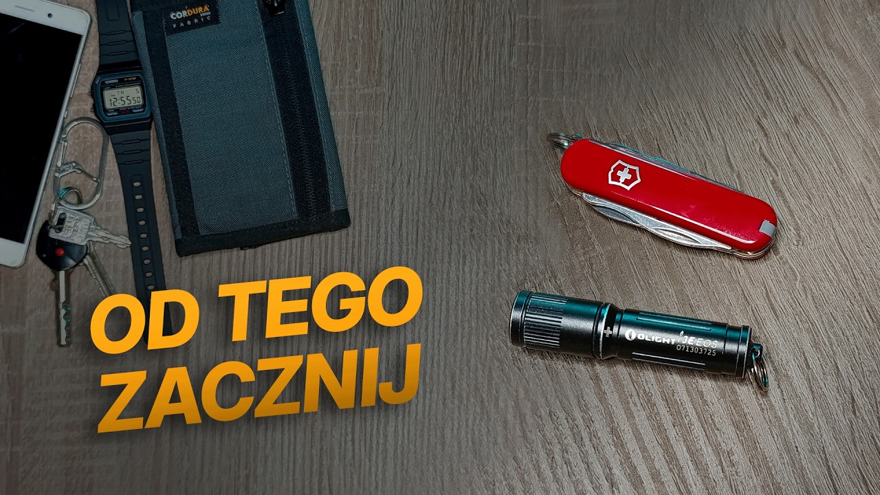 Co warto mieć przy sobie na co dzień? (prosty system EDC)