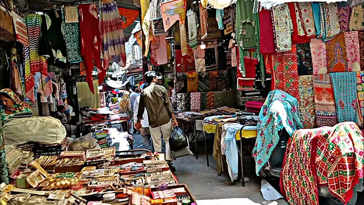 Som Bazar market in Amritsar | Wholesale market Start only 100 | 5 mitar suit 100 me
