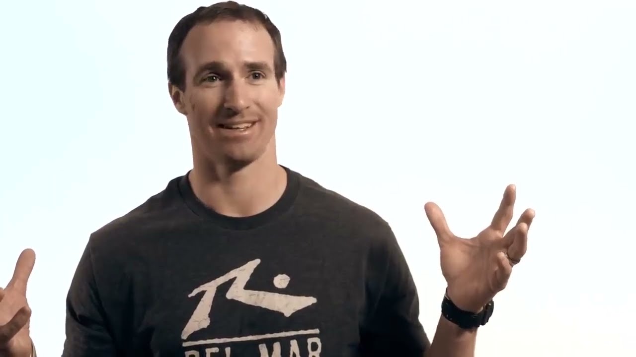 Saints QB Drew Brees shares his journey to faith in Christ