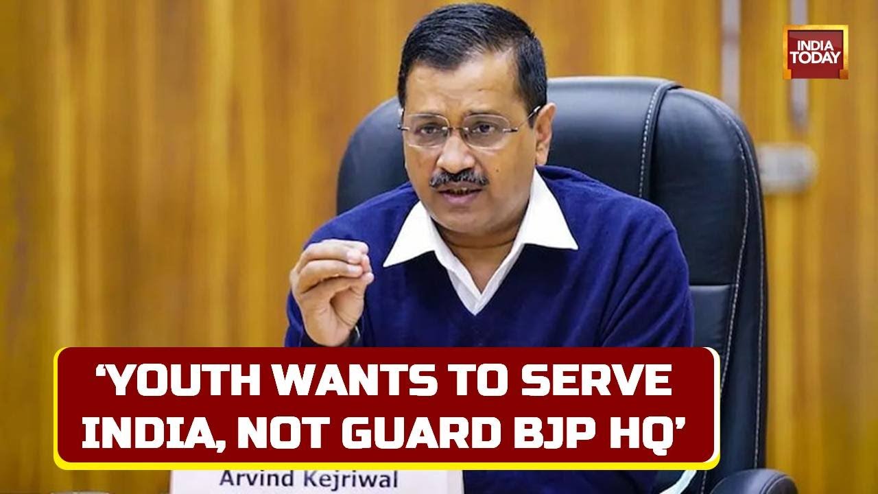 'Do Not Insult Youth Of India': Delhi CM Arvind Kejriwal Hits Out At Centre Over Agneepath Scheme
