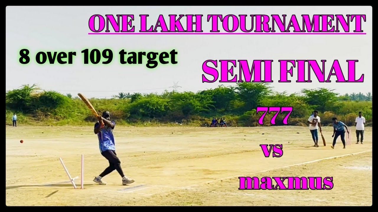 Cricket | Chandrapuram 1 Lakh | 777 vs Maximus Tirupur | #cricketlive #cricket #tamil #ipl