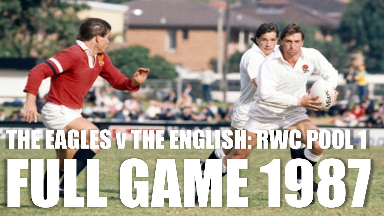 United States v England | 1987 Rugby World Cup | Pool 1 | Full Game
