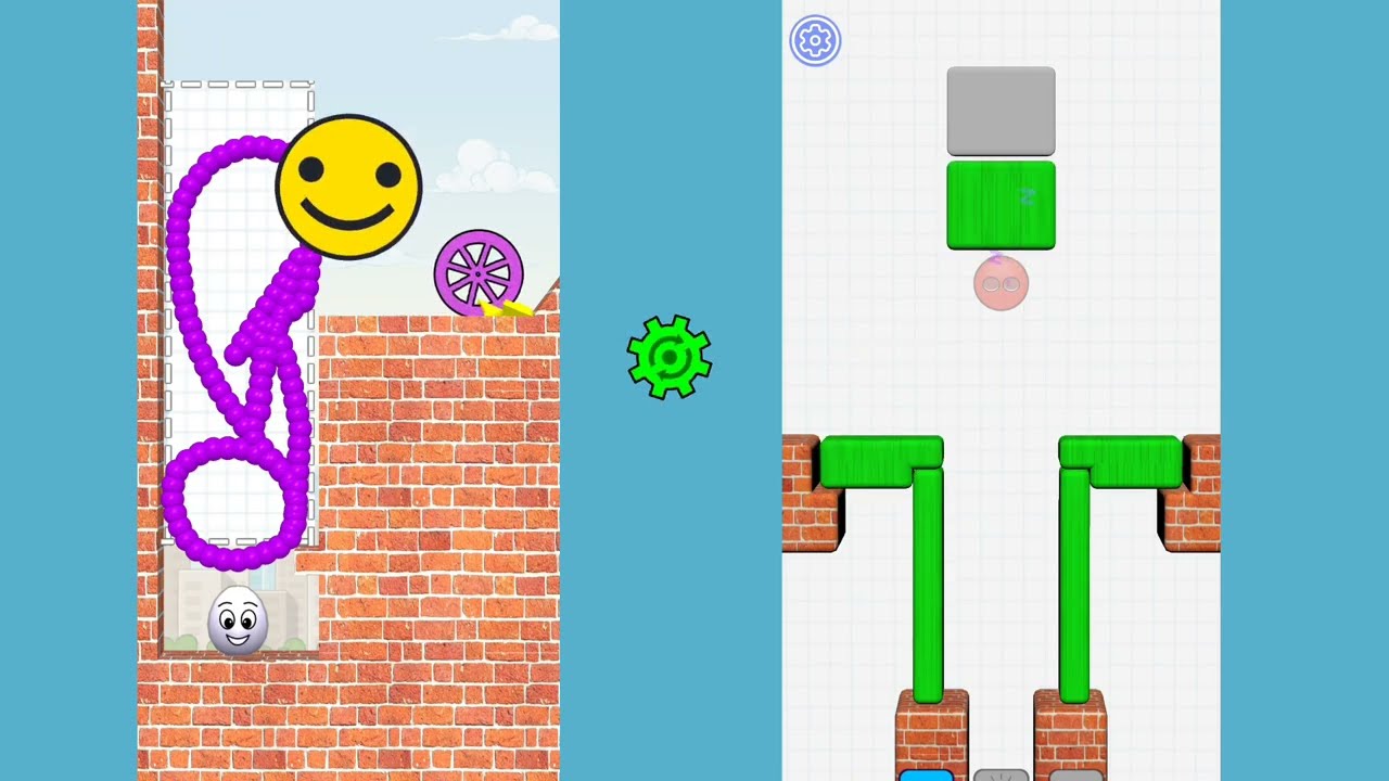 Draw To Smash Logic puzzle Treser Game / Hide Ball game / Level 4839 - 5457 Game / ASMR Game