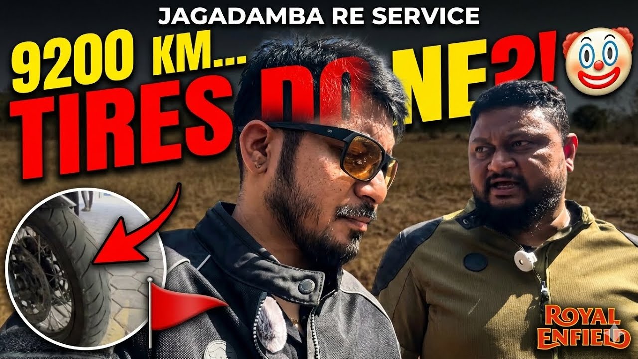 🚨 Royal Enfield Service Center SCAM? 🤡 | My Interceptor 650 5th Service Experience | Tyre Issue