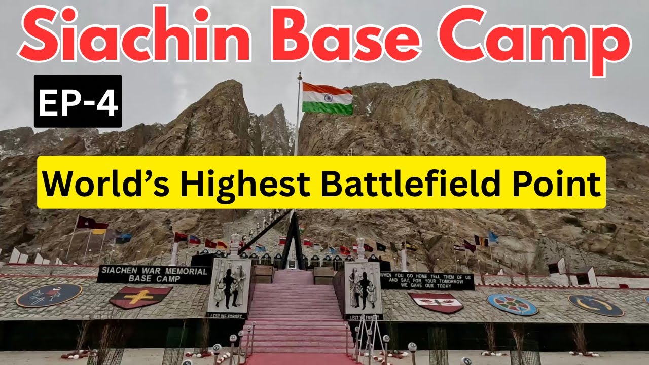 EP4 Exploring Winter Ladakh 2026 | Siachen ज्योतिर्लिंग | Siachen Base Camp War Memorial 12500 FT 
