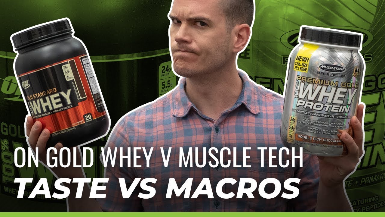 Optimum Nutrition Vs. MuscleTech - Does Taste or Macros Matter More?