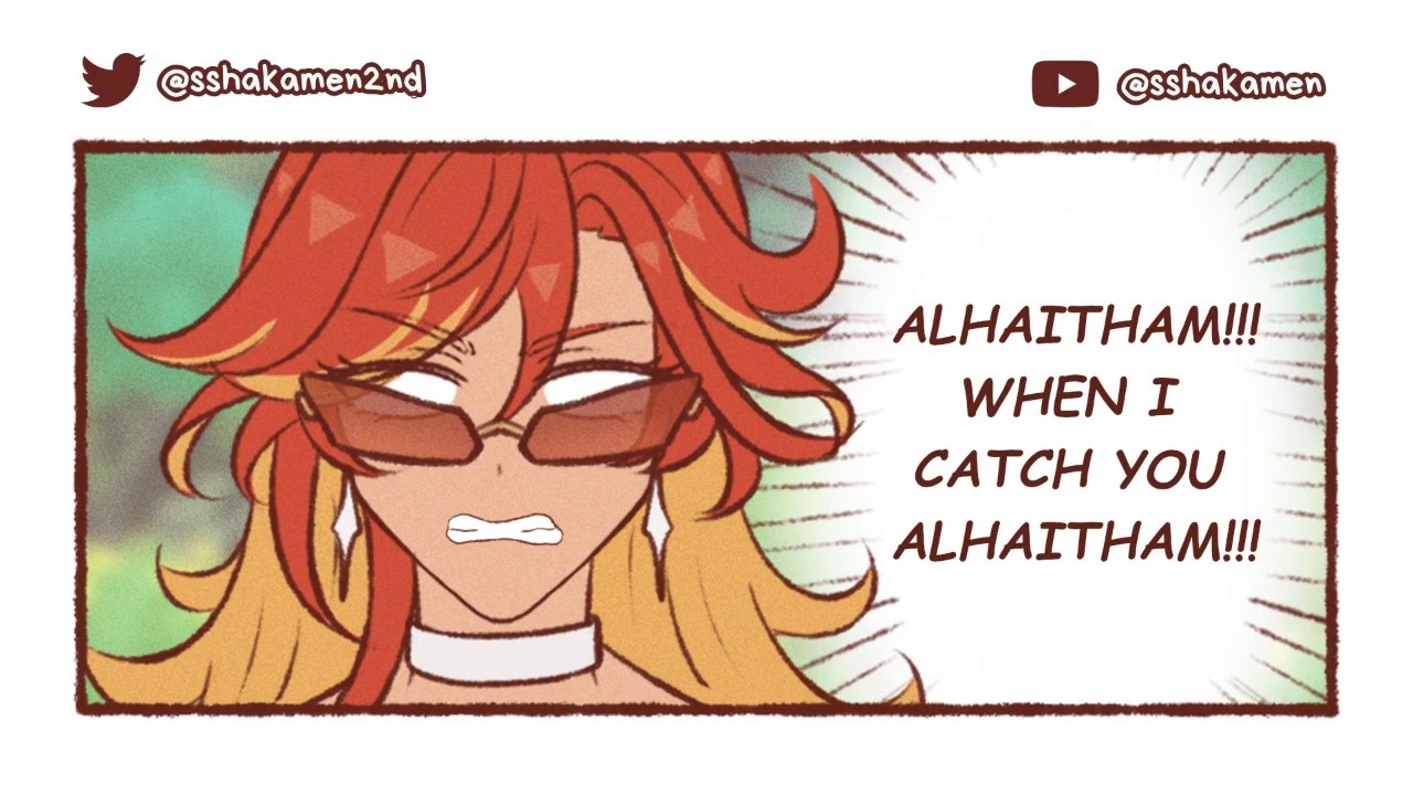mavuika goes to sumeru FULL ver (ft haikaveh & xilonen) [GENSHIN IMPACT - COMIC MEME]