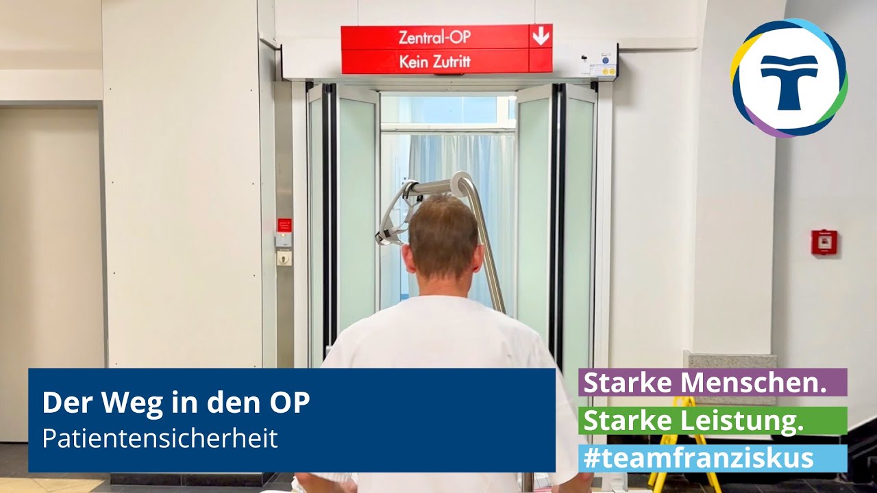 Der Weg in den OP
