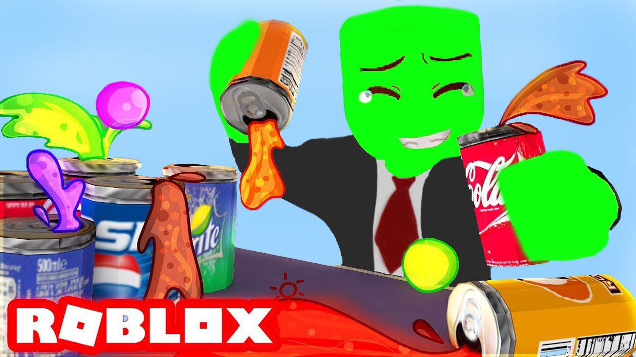 روبلوكس : سباق المشروبات الغازيه مع @OtakuGamer - أوتاكو قيمر و @رحومي - Rahumi الورع 🐸💚