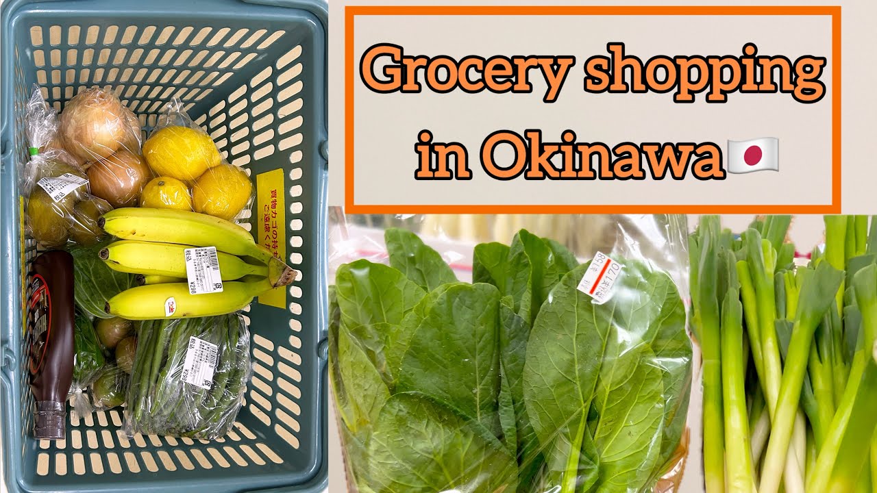 Grocery shopping in Okinawa🛒🇯🇵  