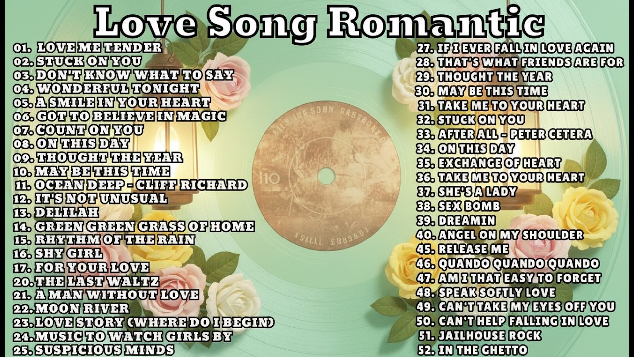 Emotional Romance –Oldies But Goodies Love Songs Chicago, Tom Jones, Andy Williams, Bee Gees, Lionel