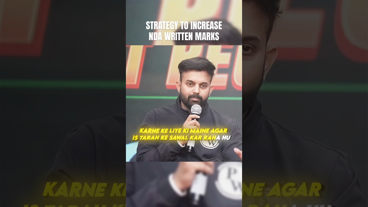 NDA 500+ Marks Strategy 🔥 | NDA 2026 | UPSC NDA | 
