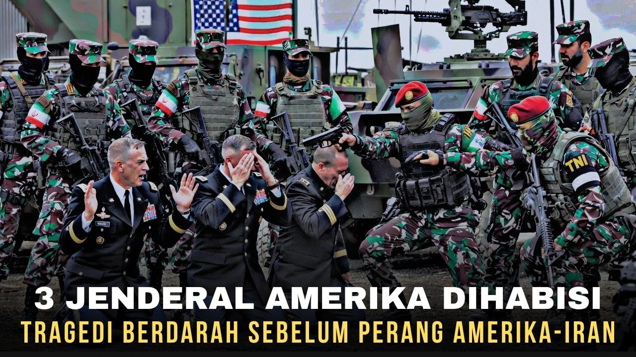 GARA-GARA KOPASSUS !!!! INILAH AKSI BRUTAL KOPASSUS HABISI 3 JENDERAL AMERIKA SEBELUM PERANG.