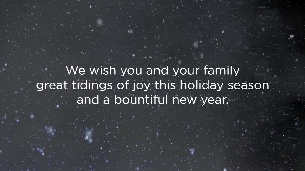 Happy Holidays from the BAC 2017