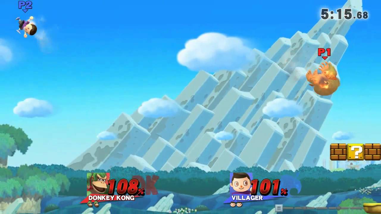 We Are Smash Fun match Capt W (Donkey Kong) Vs Karnian (Villager)