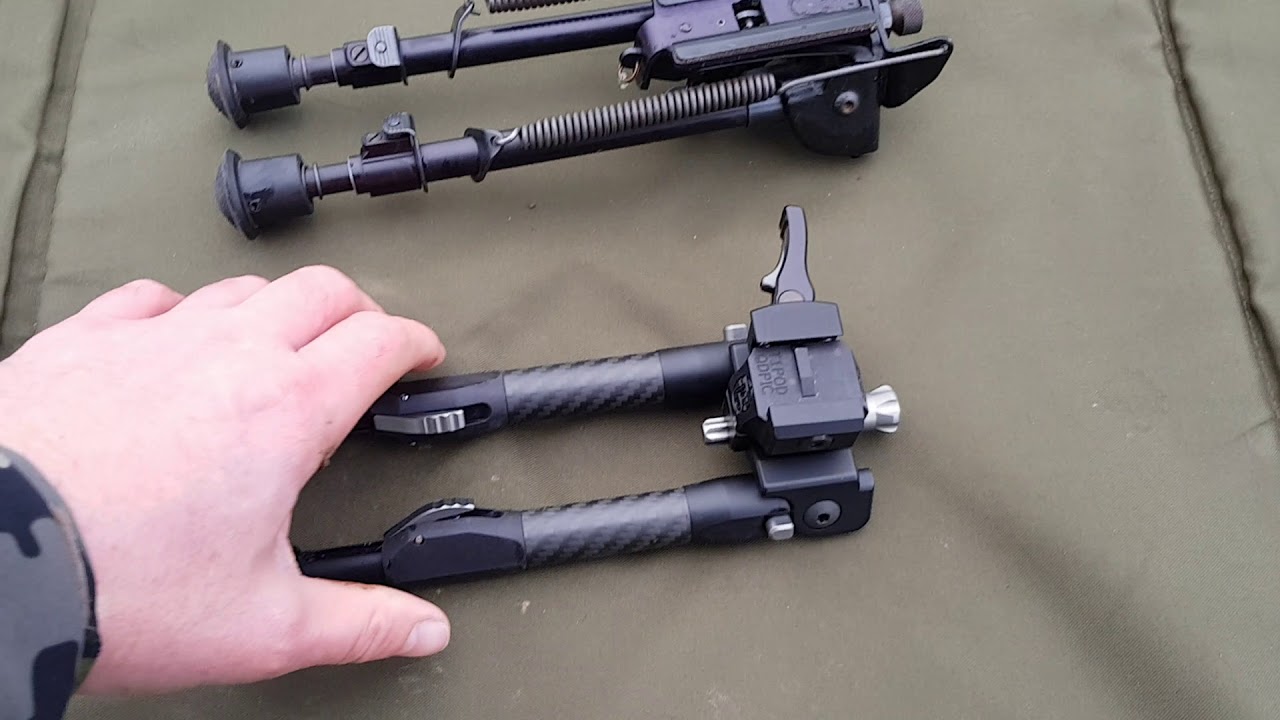 Tier one carbon tactical bipod