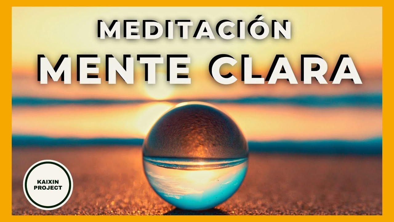 Meditacion Guiada Mindfulness. CLARIDAD mental. Gestiona PENSAMIENTOS. PAZ Mental.