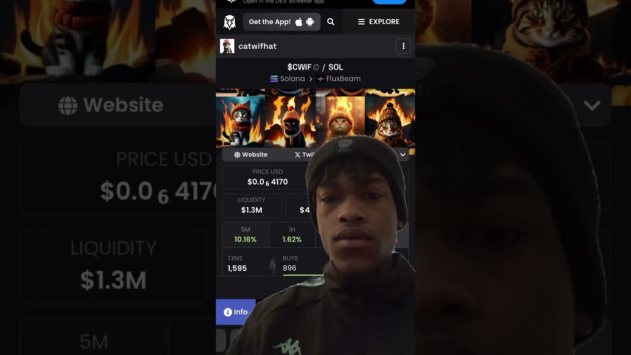 He Turned $17 to $300k #crypto #solana #dexscreener