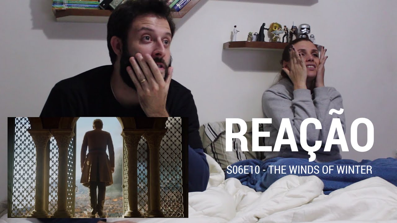 Reaction/Reação Game of Thrones S06E10: The Winds of Winter  - SPOILERS