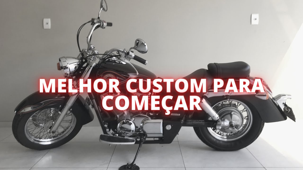 A melhor moto Custom para começar!  - Vlog 25 #honda #shadow750