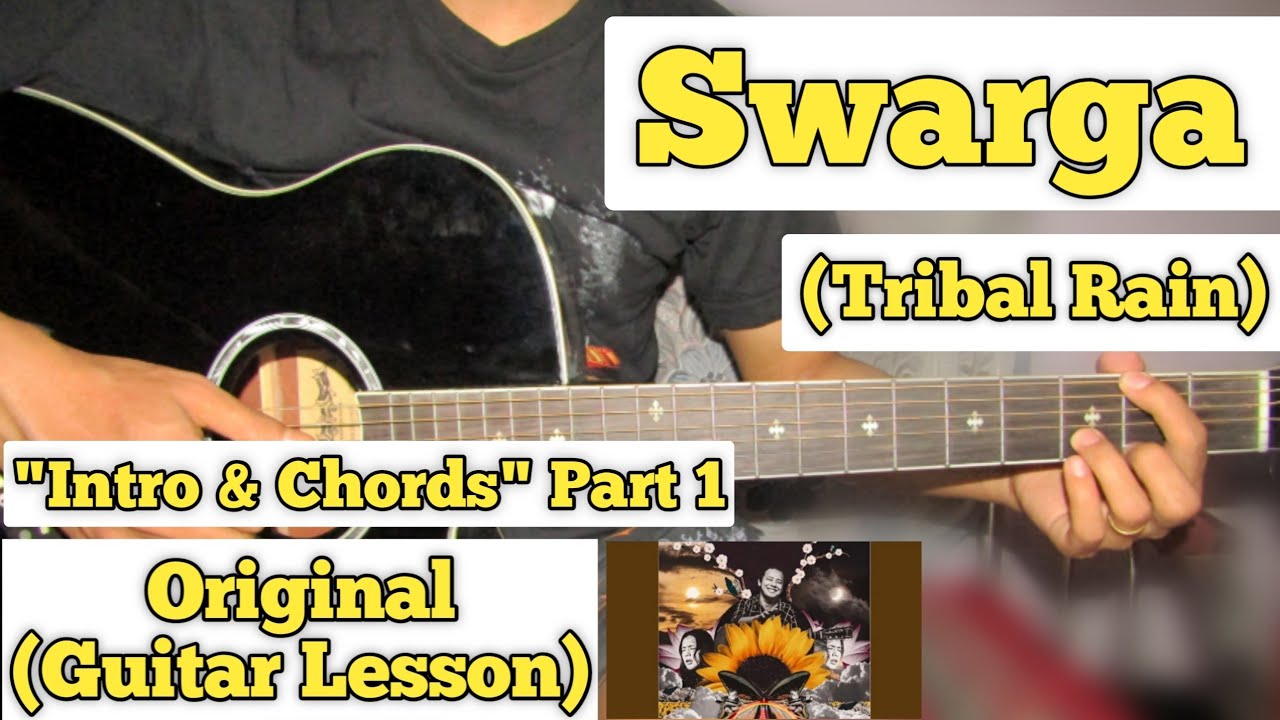 Swarga - Tribal Rain | Guitar Lesson | Intro & Chords | Plucking | (Part 1)