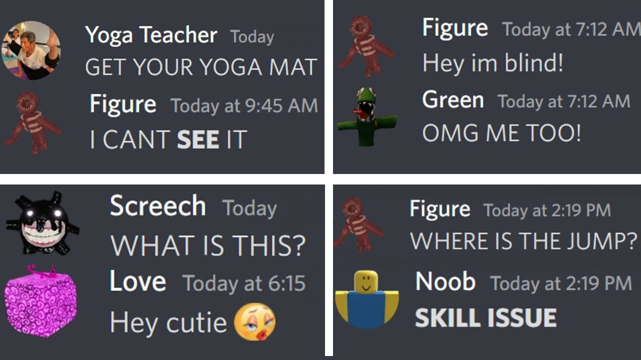 BEST Roblox Doors DISCORD GROUPCHAT COMPILATION #4