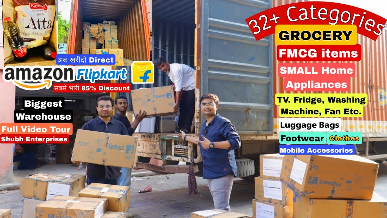 Direct from Amazon Flipkart Vendors से अब खरीदो Upto 85%Off  Grocery FMCG |SHA | LTA |Stationary Etc
