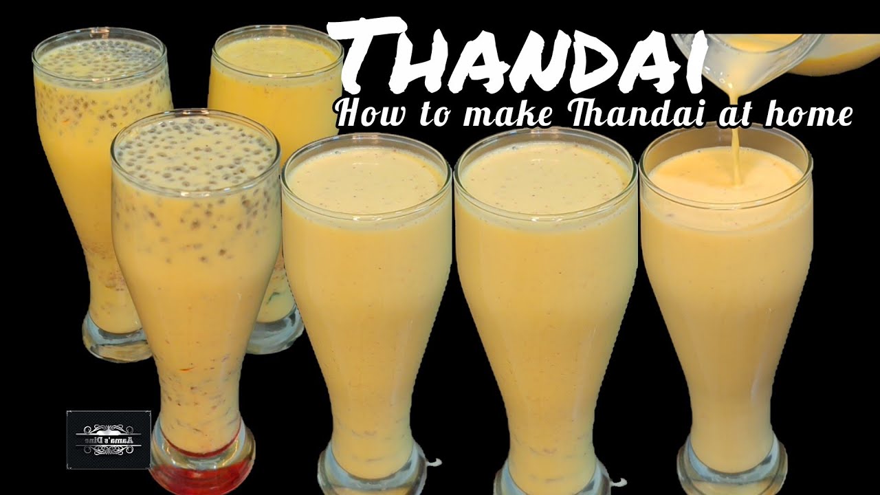 Holi Special Thandai at home | Thandai Powder| Thandai Paste | Thandai Powder recipe| Happy Holi 