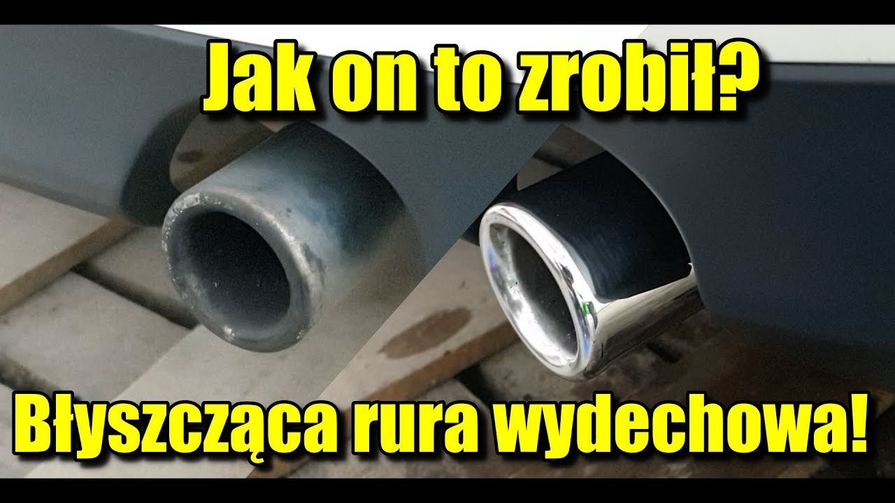 PATENT na czyszczenie końcówki wydechu  / Nie mam czasu MYJĘ AUTA / #SK #7