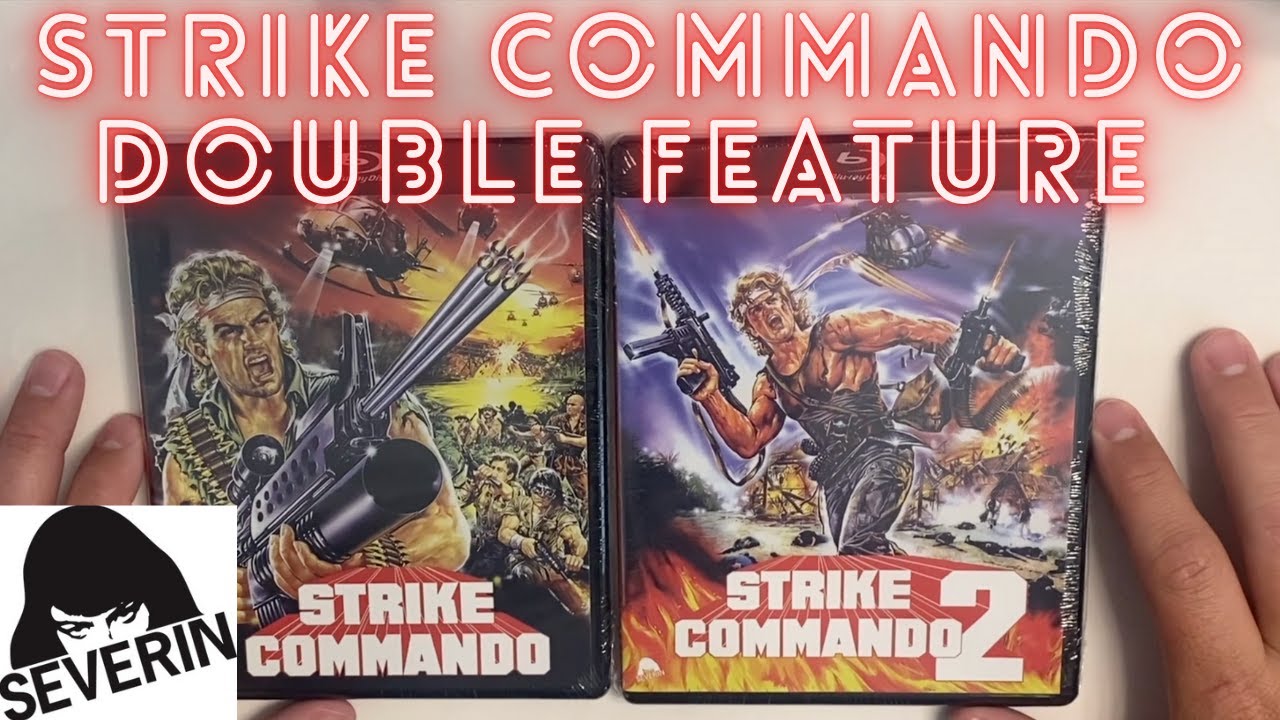 Strike Commando & Strike Commando 2 Blu-ray Unboxing (Severin Films)