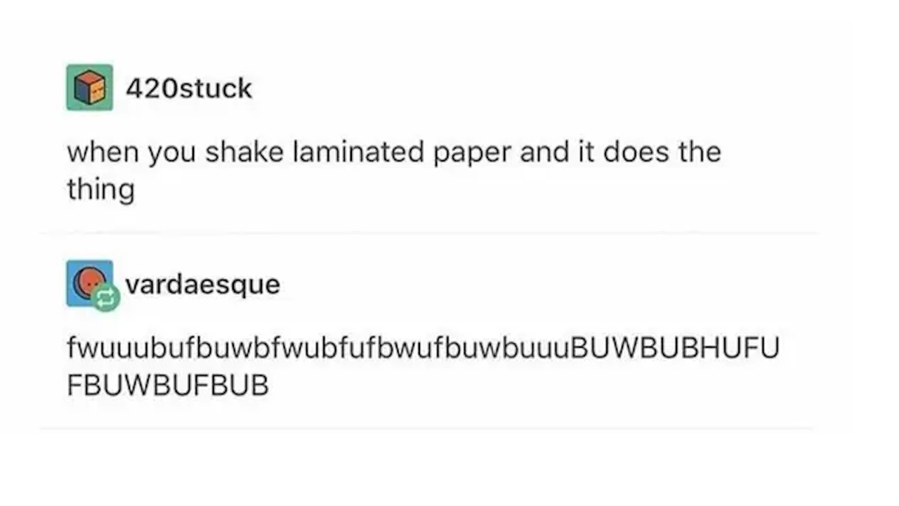 Laminated Paper and shit