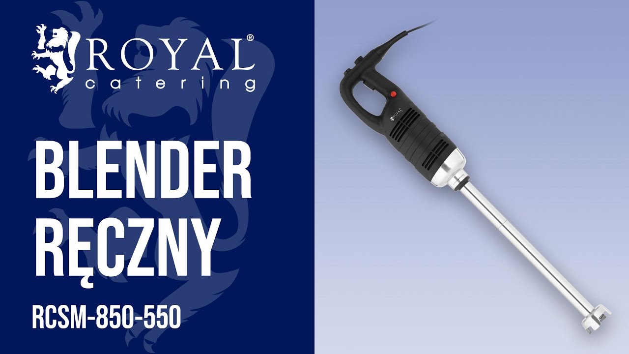 Blender ręczny RCSM-850-550 | Royal Catering | Prezentacja produktu