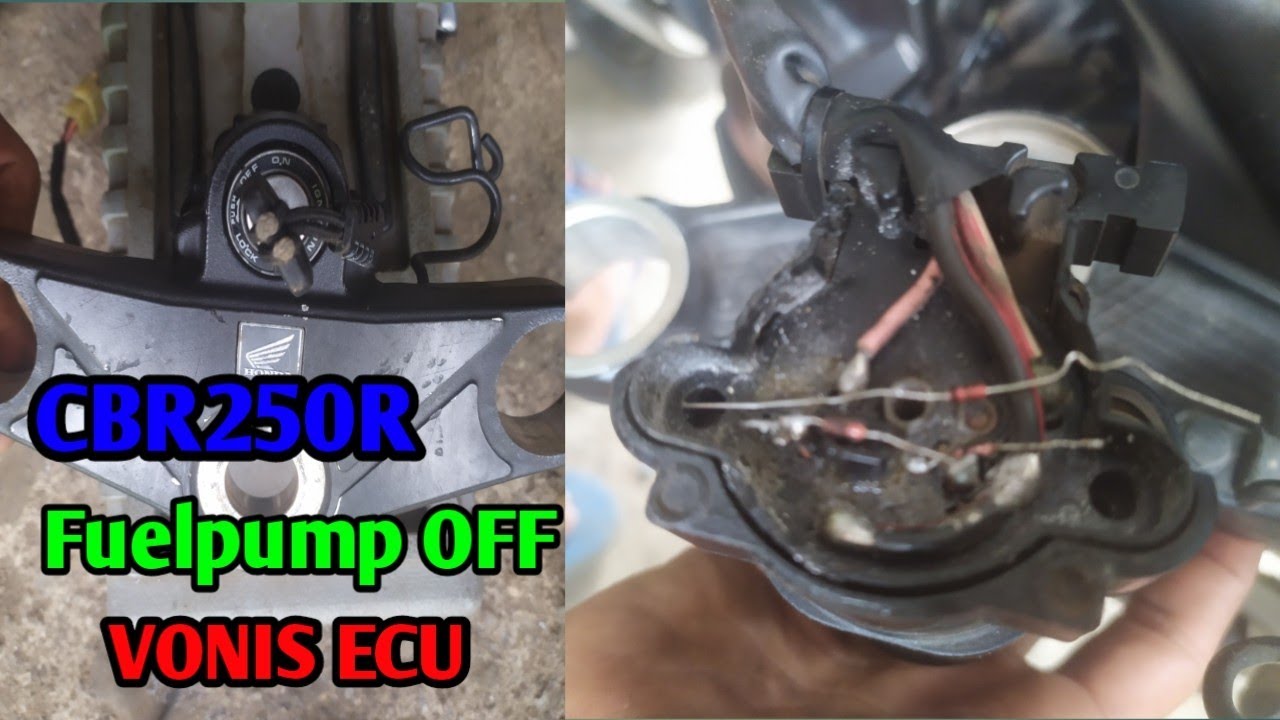 FUELPUMP CBR250R Gak dengung, Vonis ECU