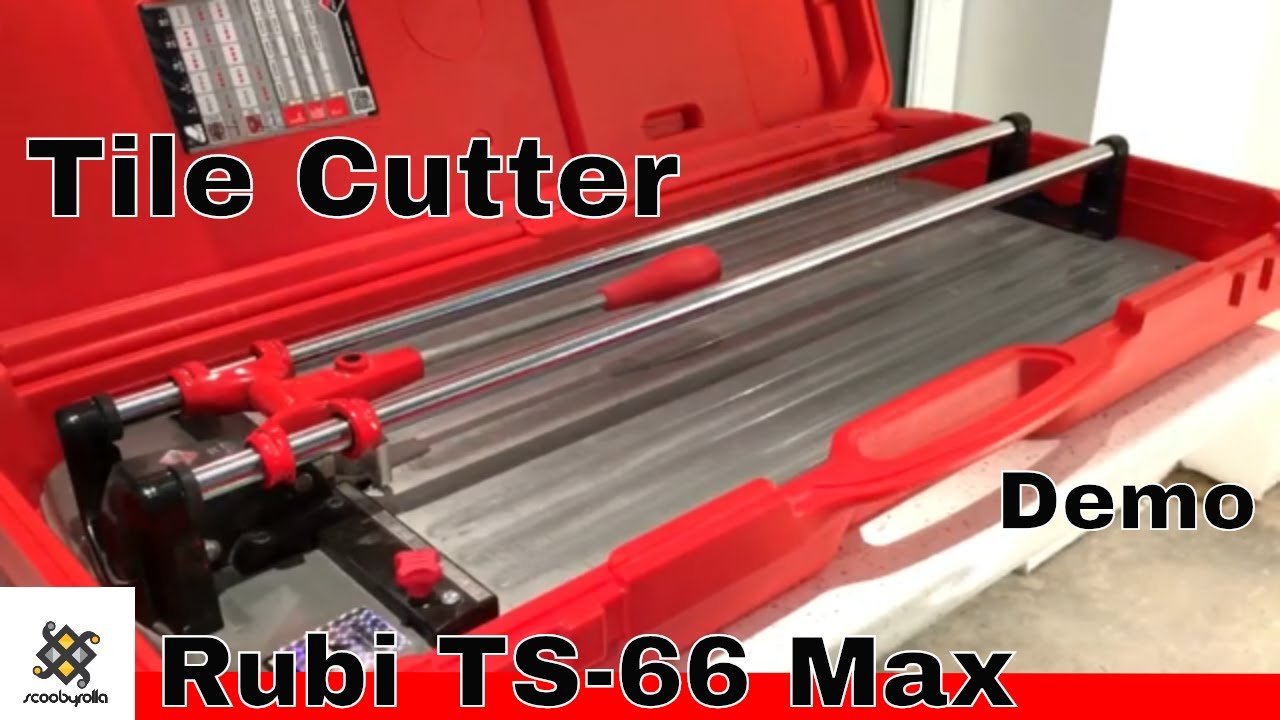 Rubi TS-66 Max Tile Cutter & Demo